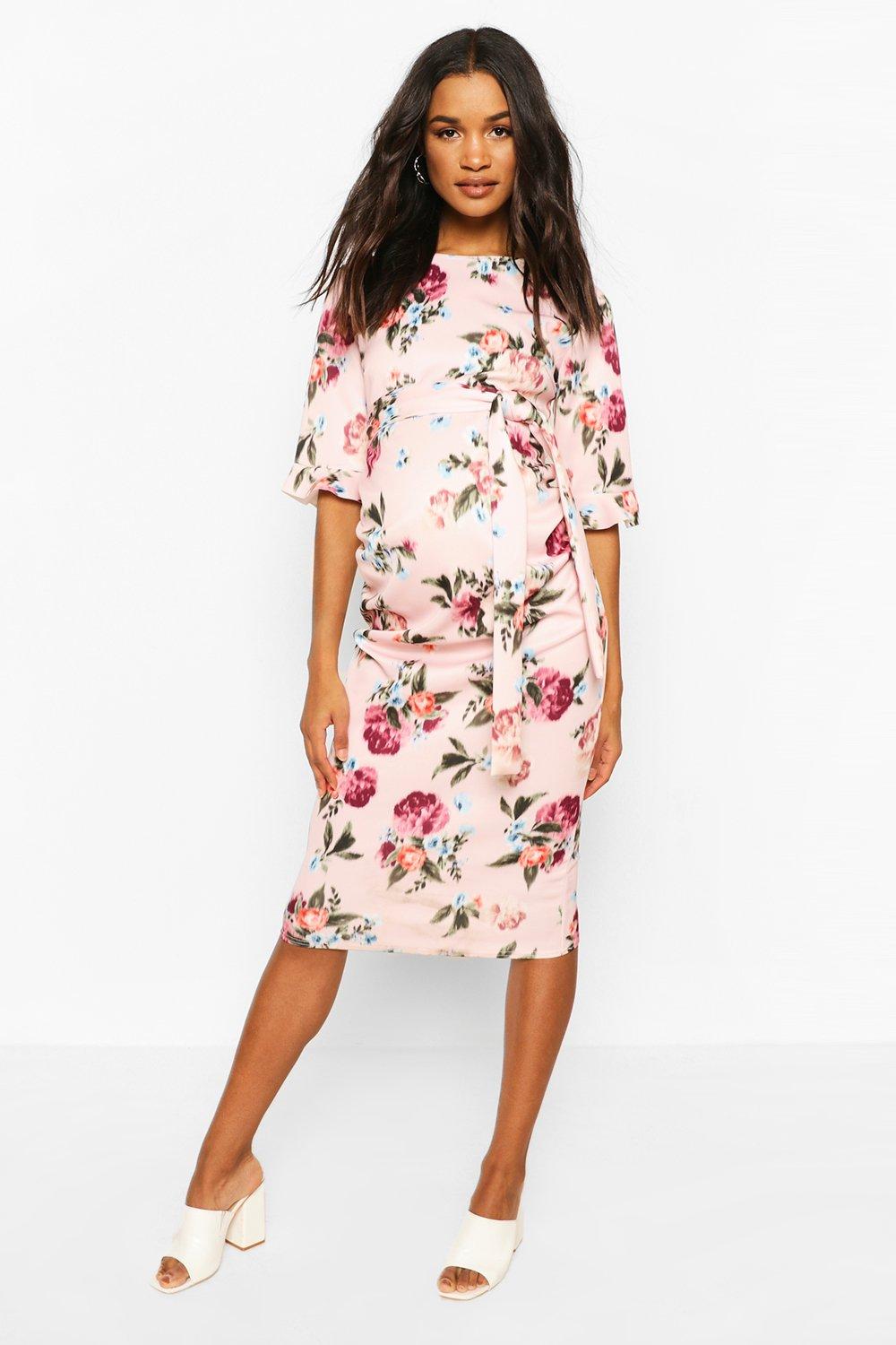 ted baker dip hem dress