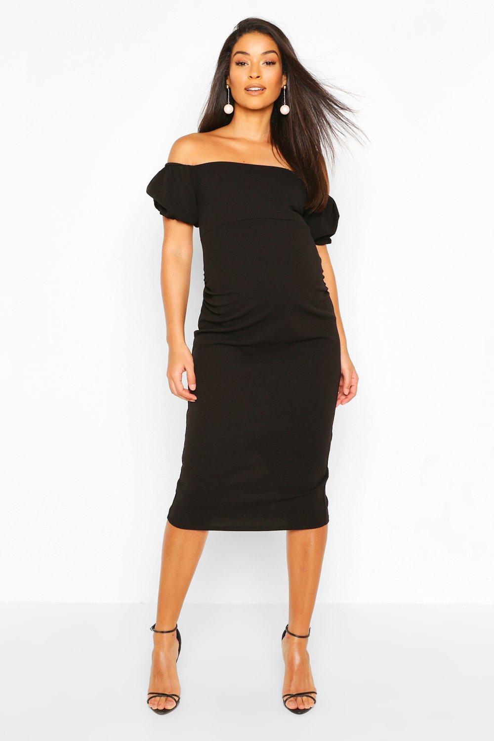 boohoo maternity occasion dress