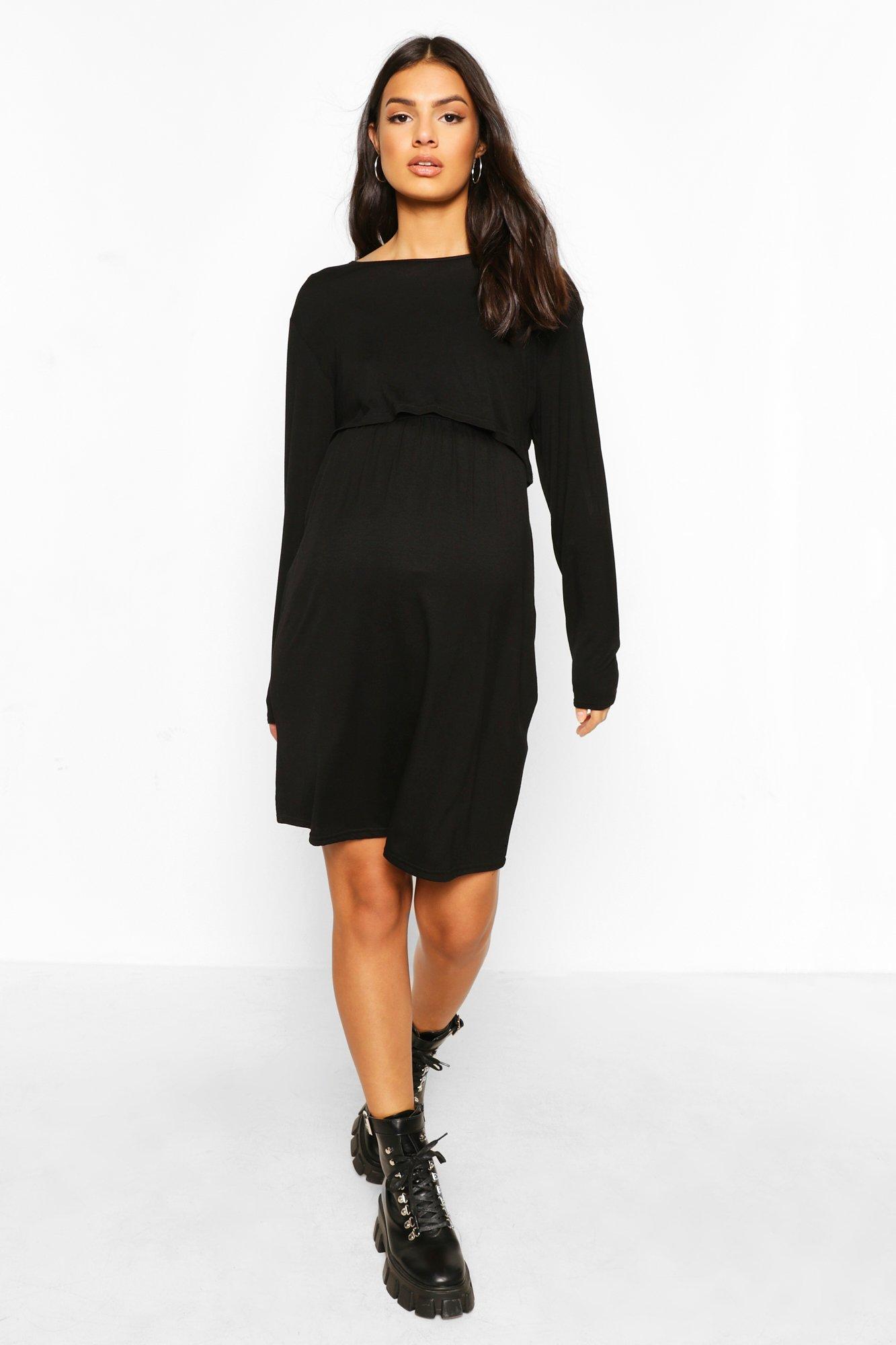 boohoo nursing dress