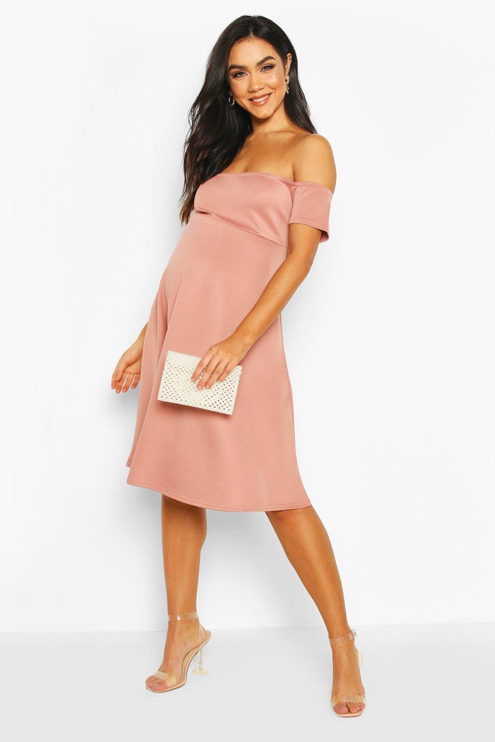 boohoo maternity dresses for wedding