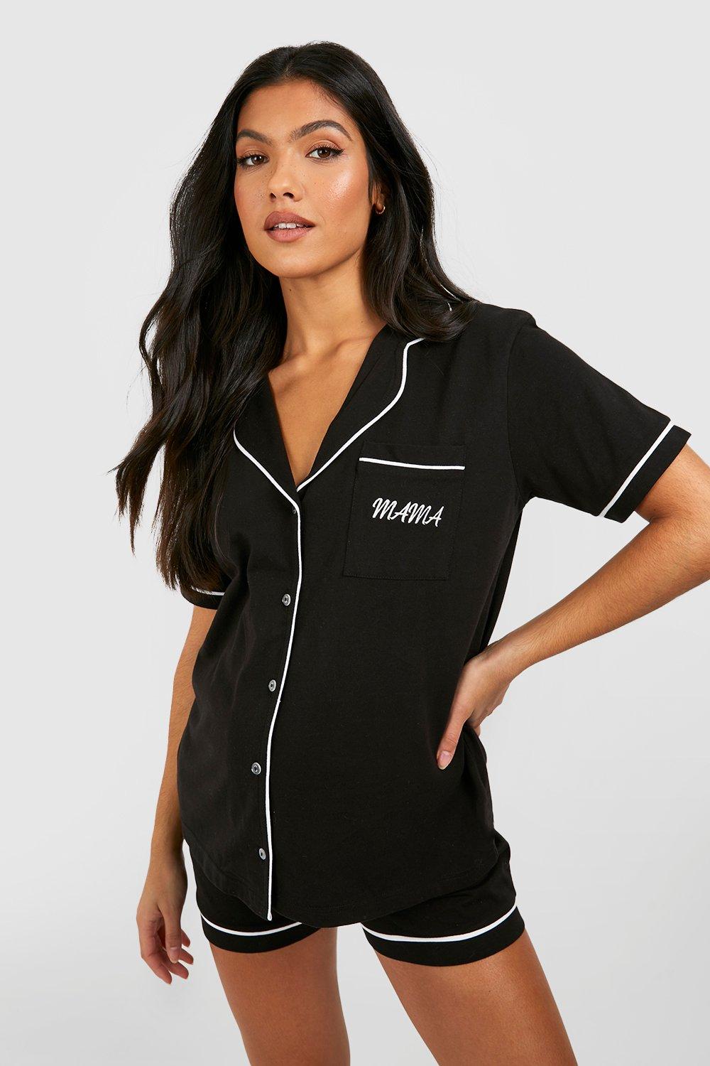 Boohoo best sale jersey pyjamas