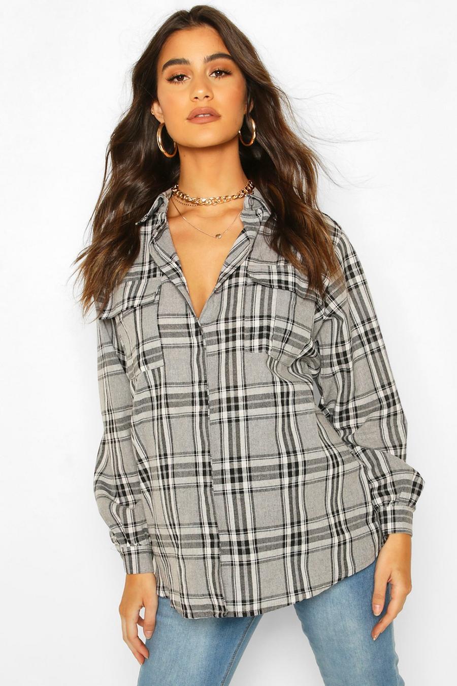Maternity Flannel Shirt image number 1