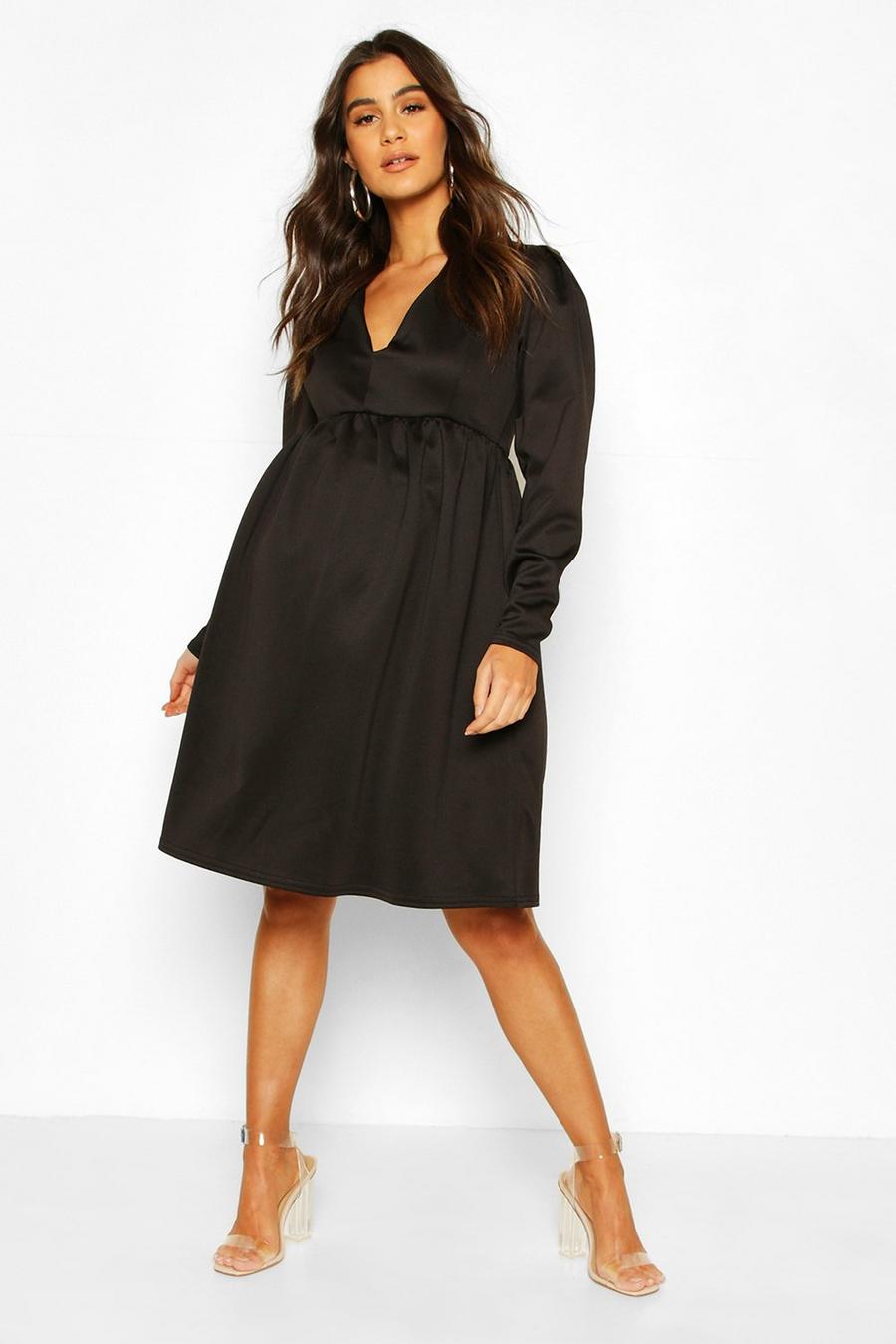 Maternity Occasion Smock Dress image number 1