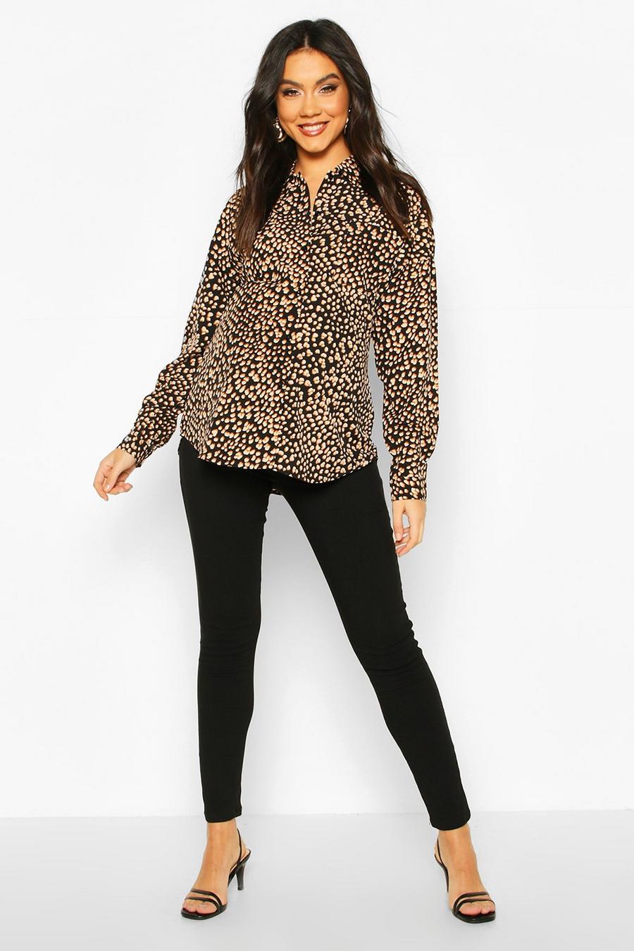 Mammakläder - Leopardmönstrad skjorta image number 1