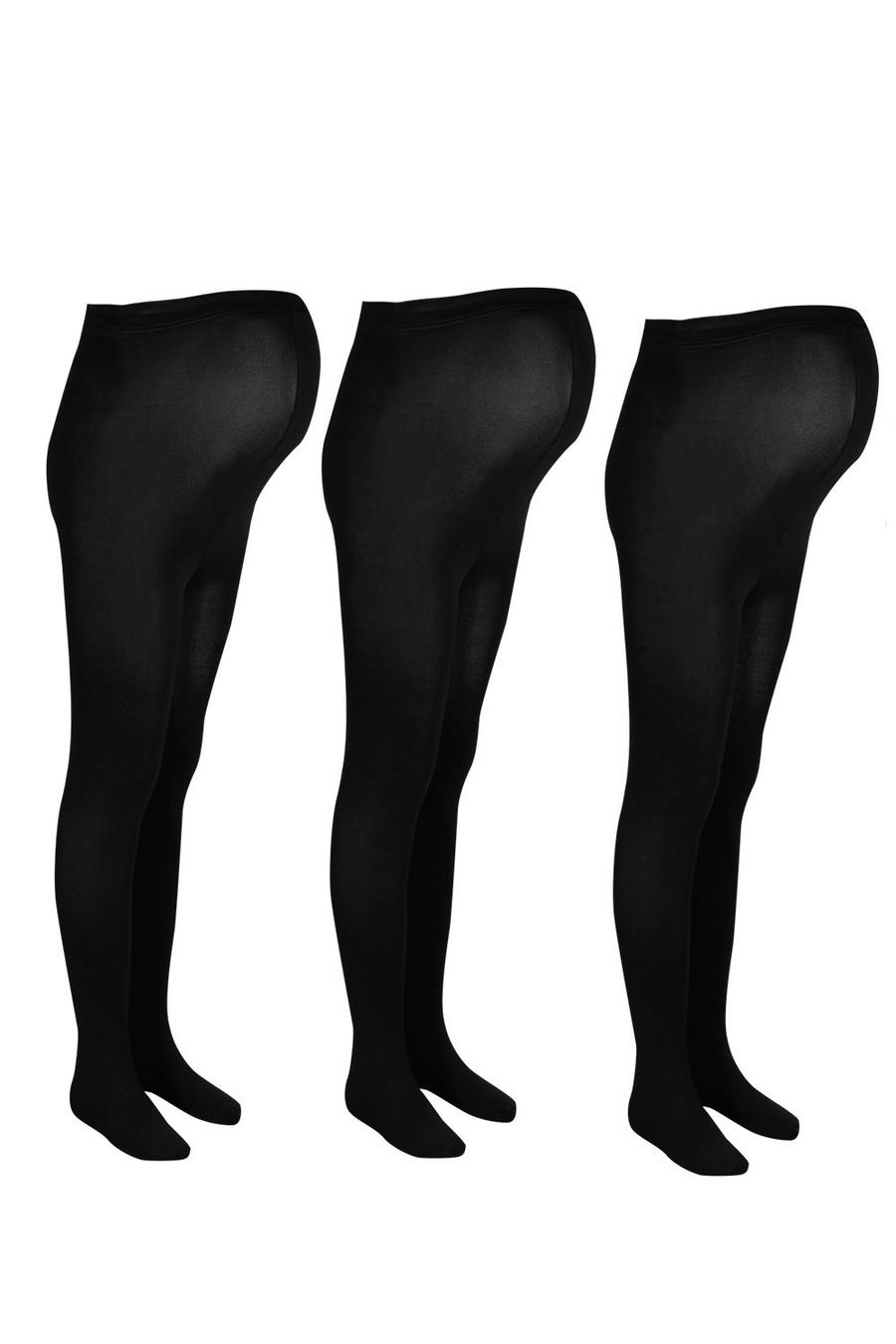 Maternity 3 Pack 80 Denier Tights image number 1