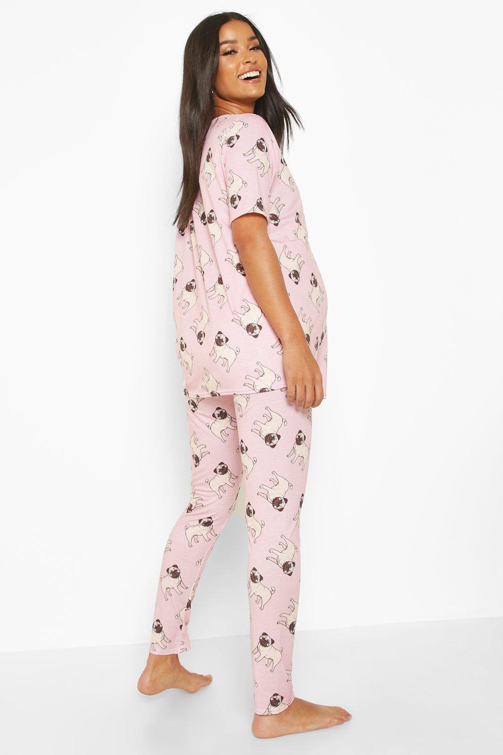 2 Piece Pug PJ Set - Pink 2 Piece Pug PJ Set - Pink