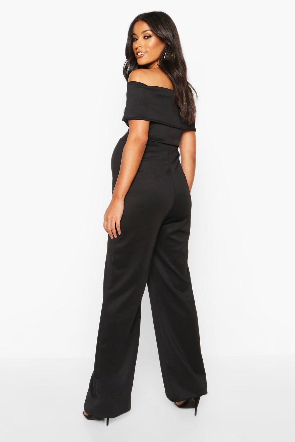 boohoo bardot jumpsuit