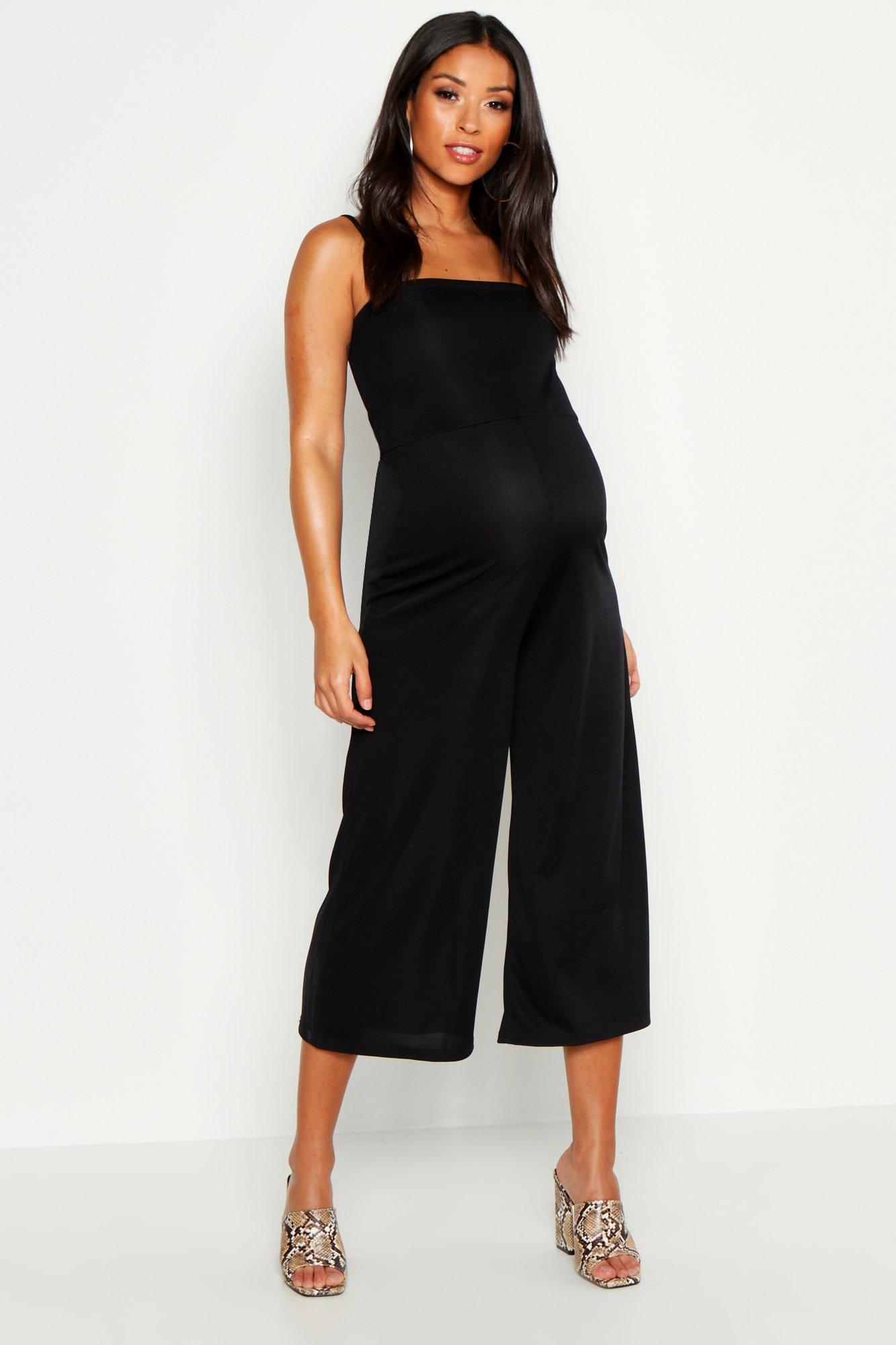 boohoo maternity jumpsuit