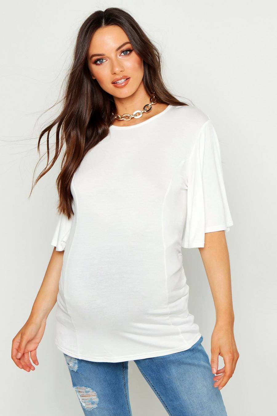 Maternity Angel Sleeve T-Shirt image number 1