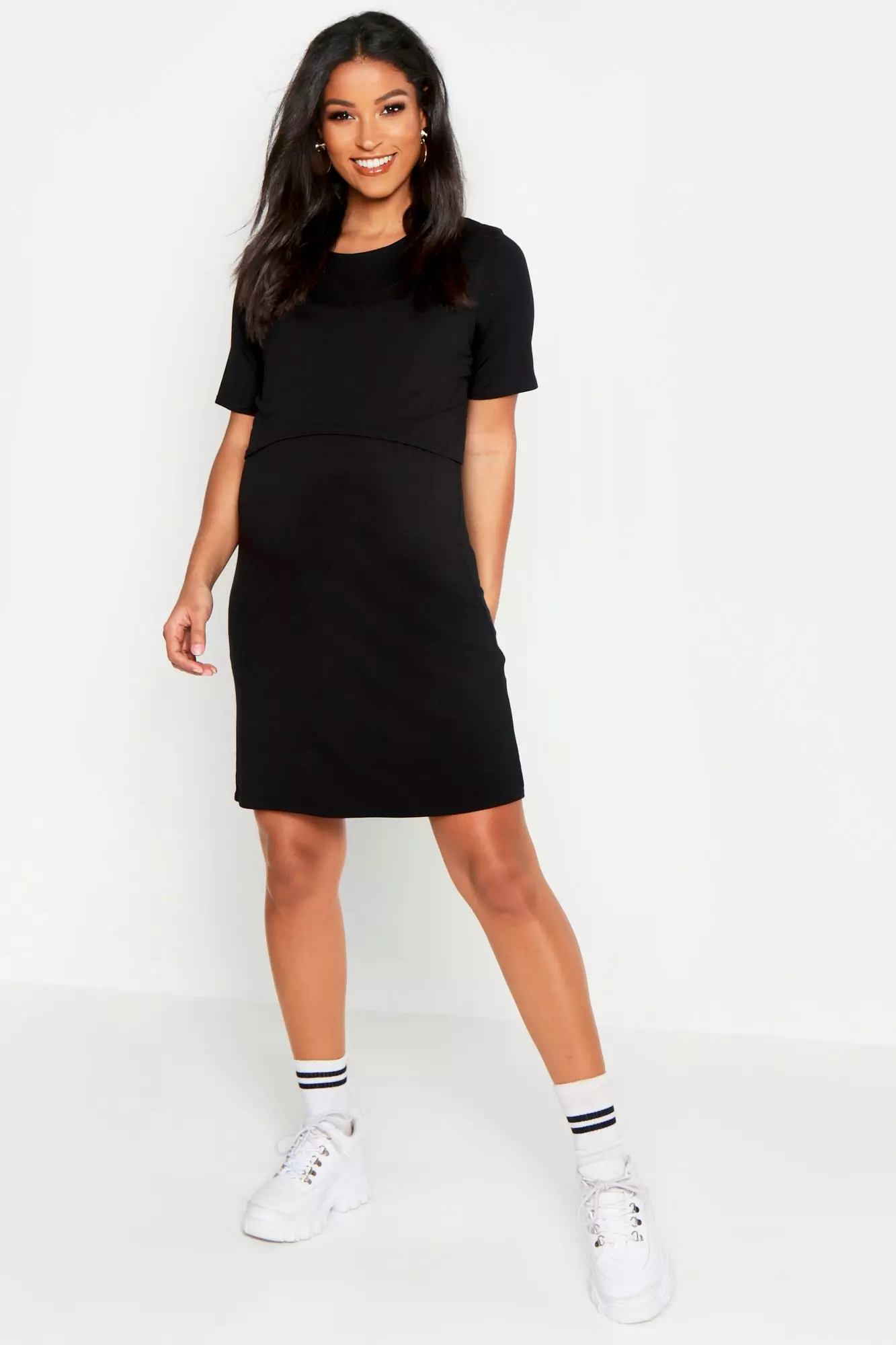 Nursing hotsell shirt dress