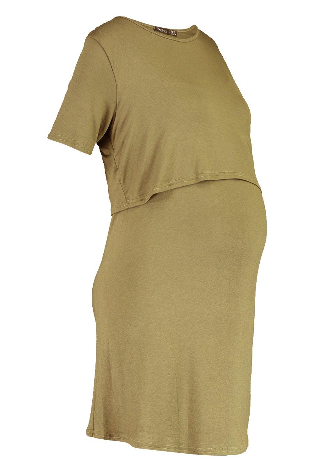 Maternity Nursing T-Shirt Dress