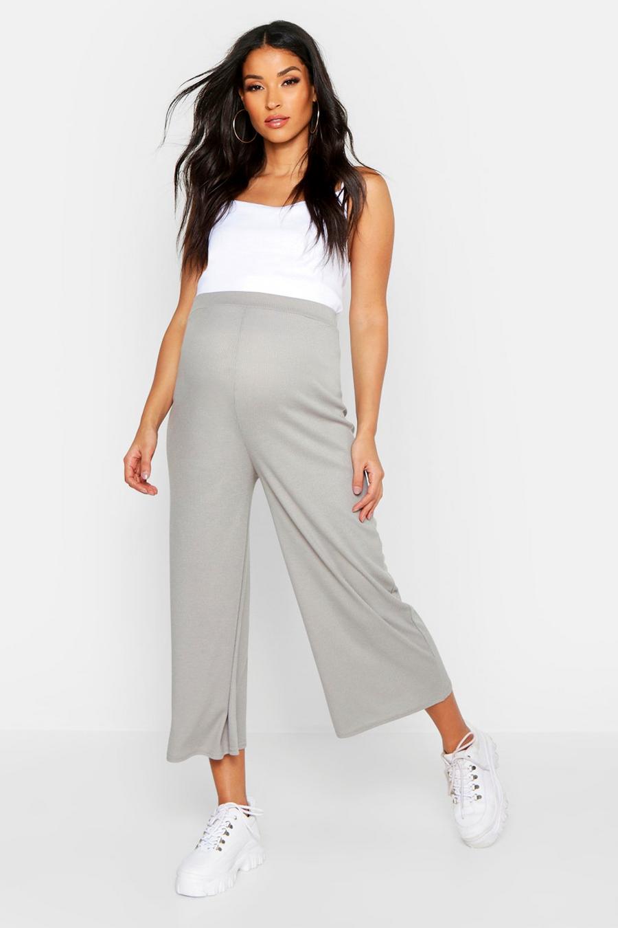 Maternity Over The Bump Rib Culottes image number 1