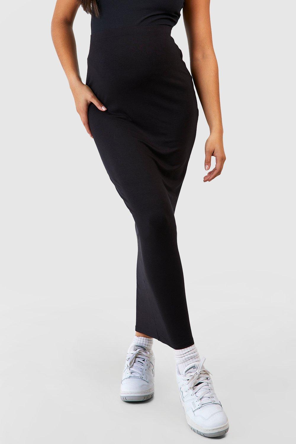 Maternity maxi 2025 skirt yoga pants