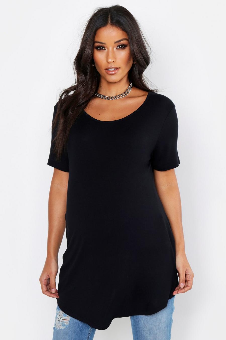 Black Mammakläder - Basic oversize t-shirt image number 1