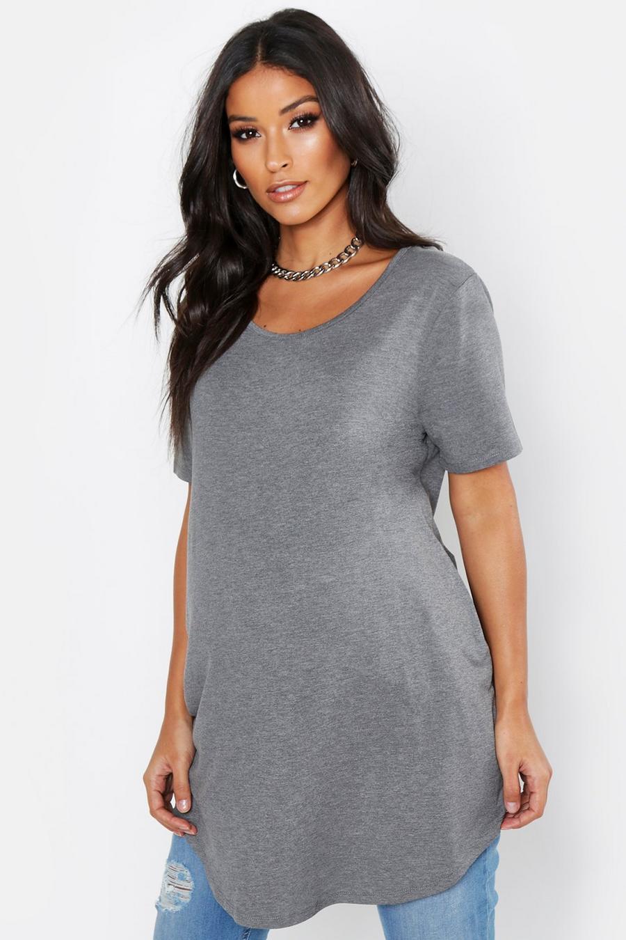 Grey Mammakläder - Basic oversize t-shirt image number 1