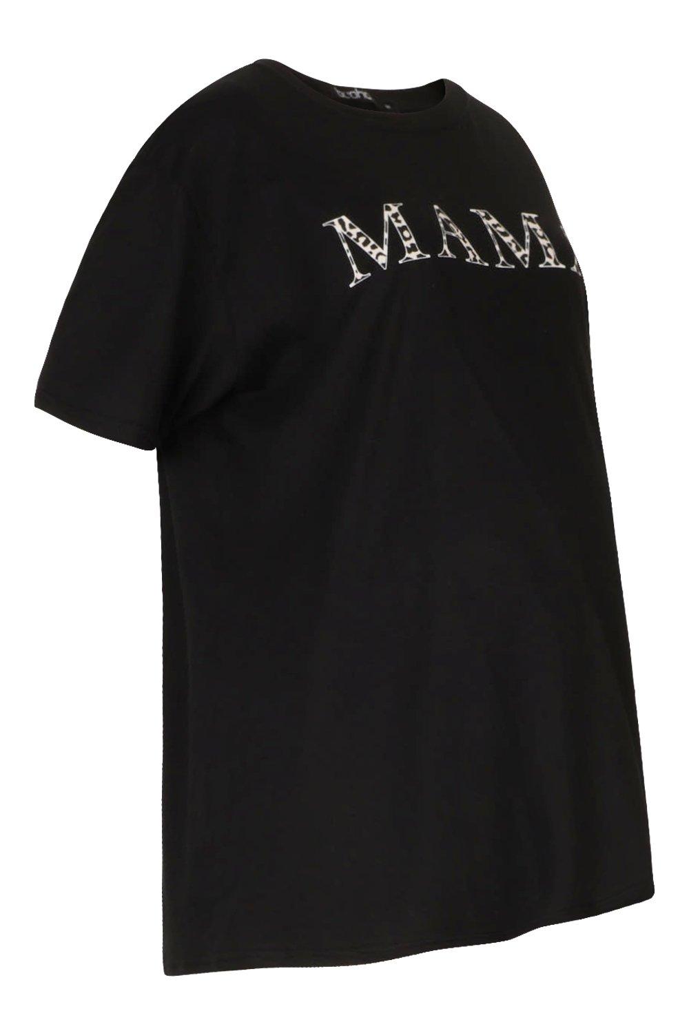 MAMA Microfiber T-shirt - Black - Ladies