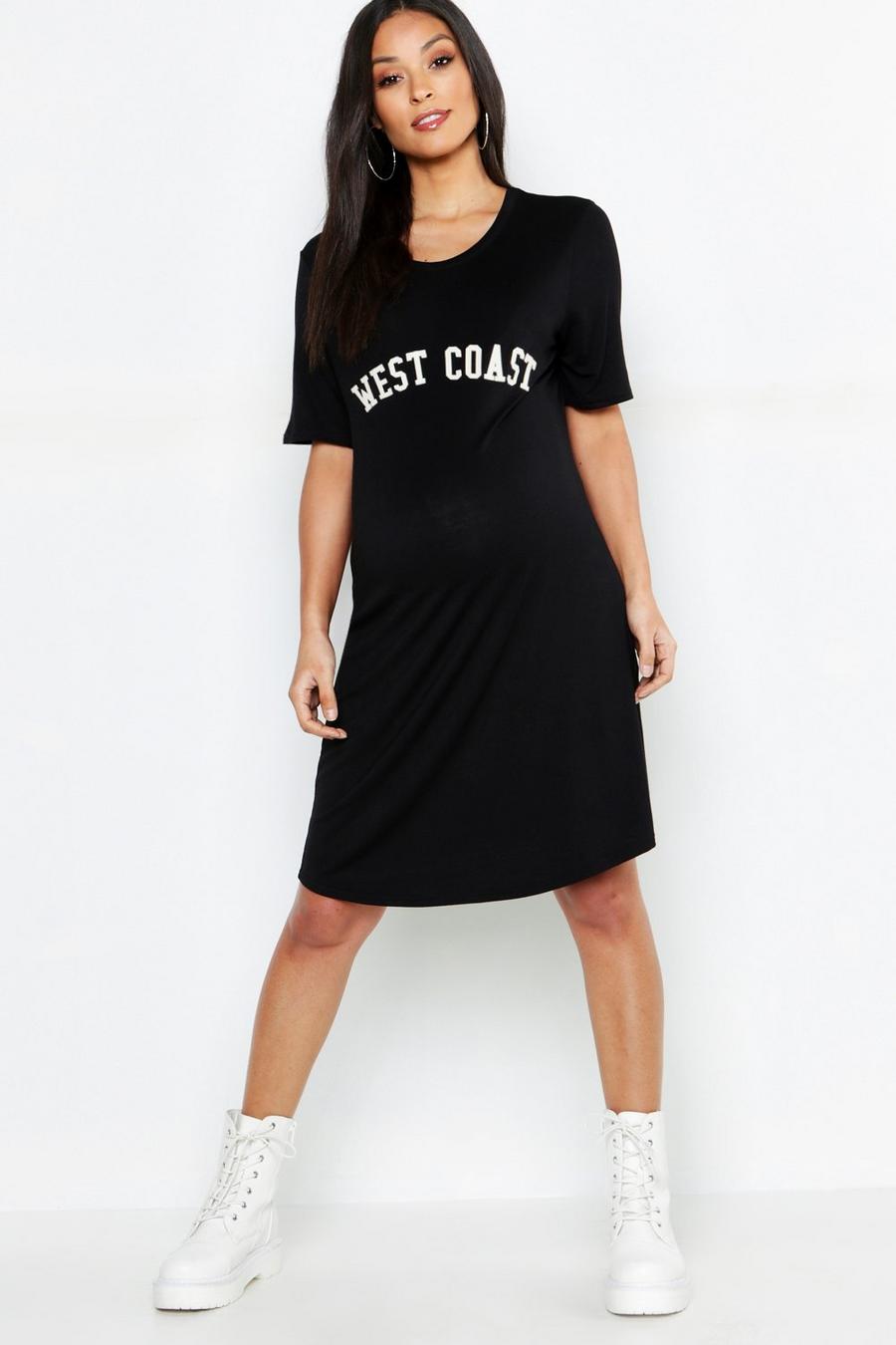Maternity West Coast T-Shirt Dress image number 1