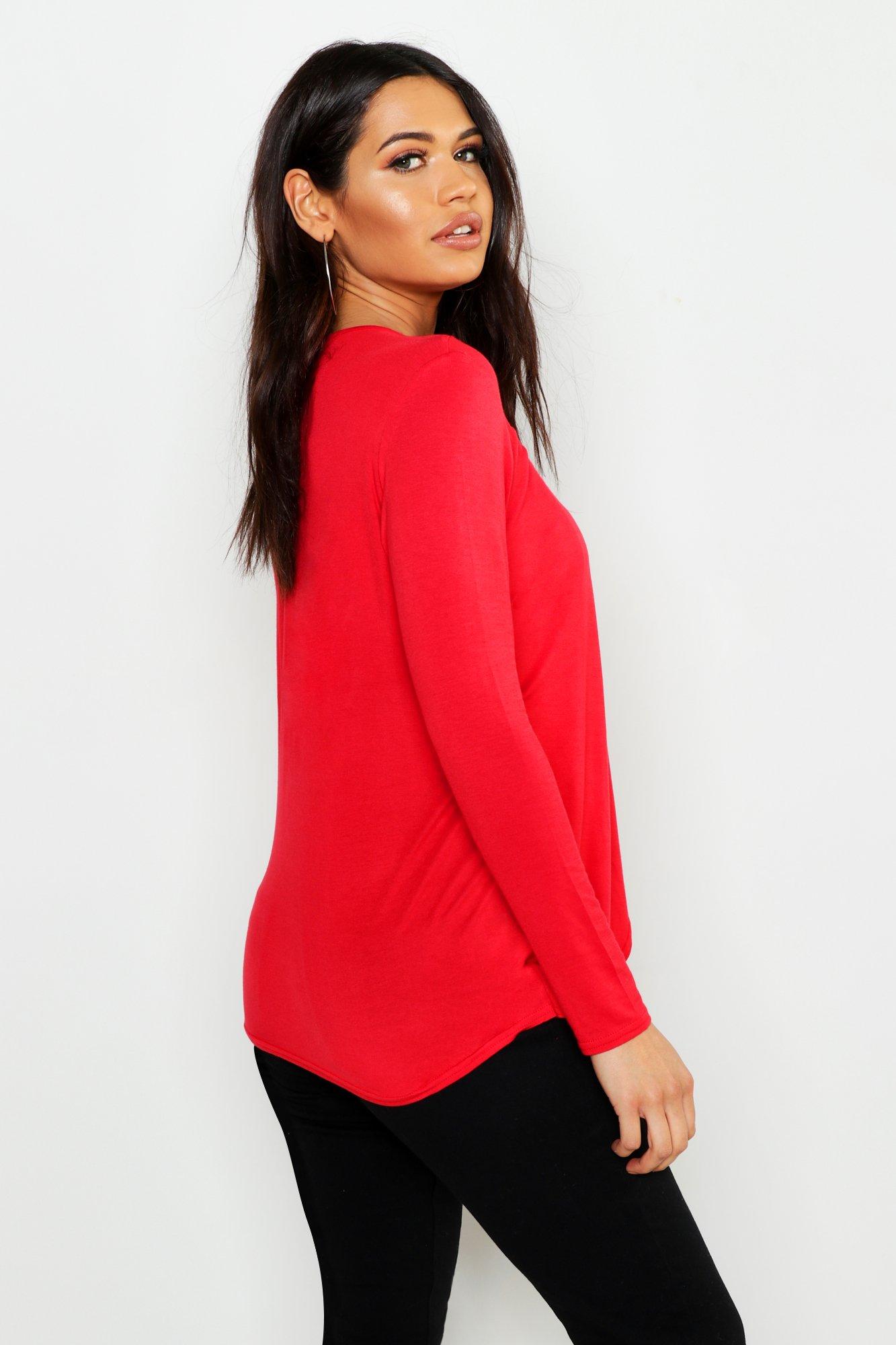 Maternity Long Sleeved Nursing Top