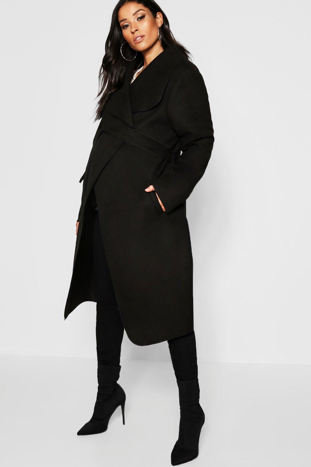 maternity wool coat