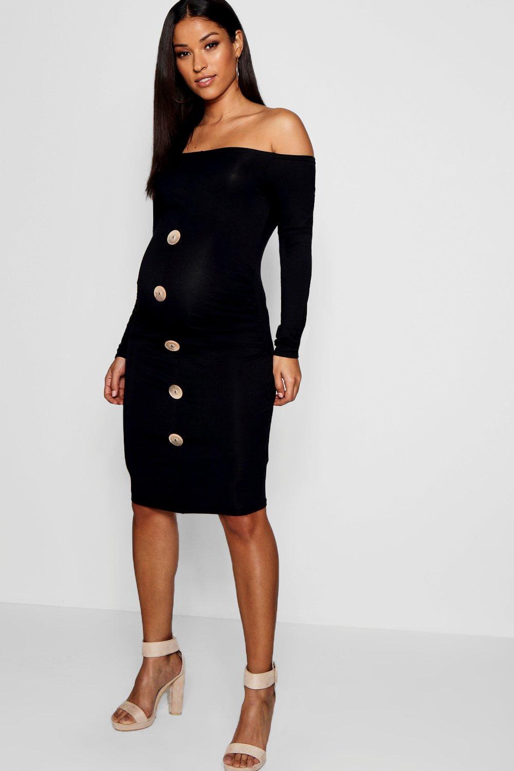 boohoo maternity occasion dress