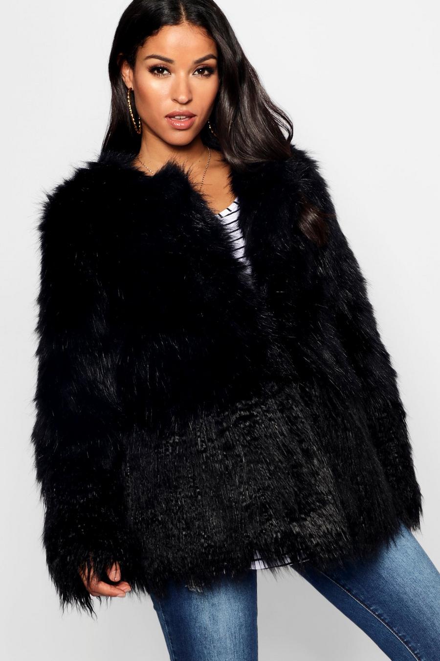 Maternity Mixed Faux Fur Coat image number 1