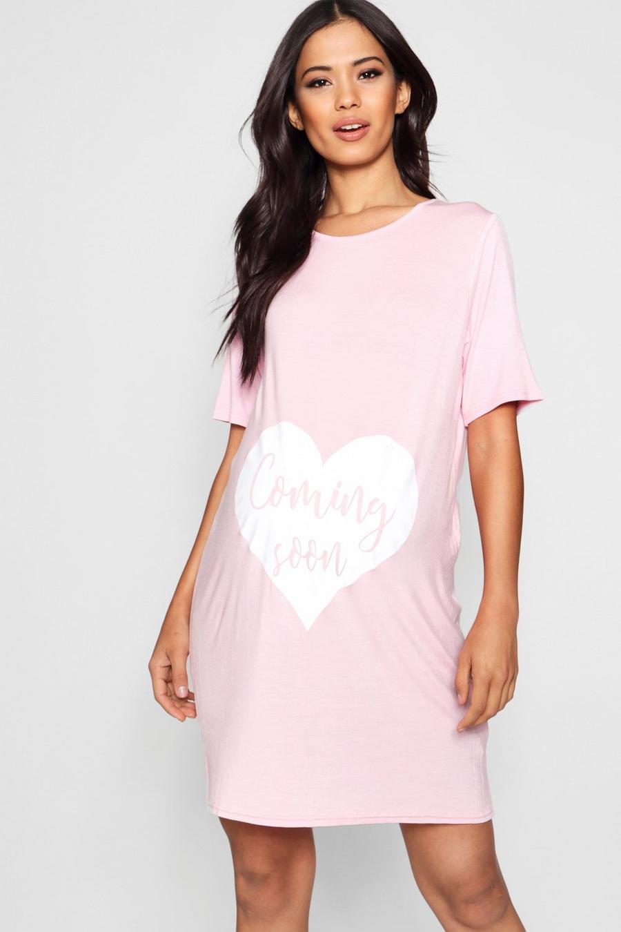 Maternity Coming Soon Nightgown image number 1
