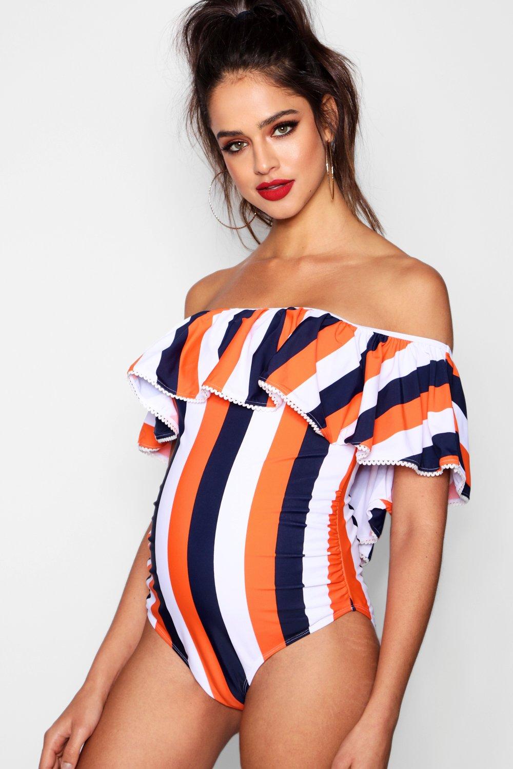 boohoo maternity swimsuit