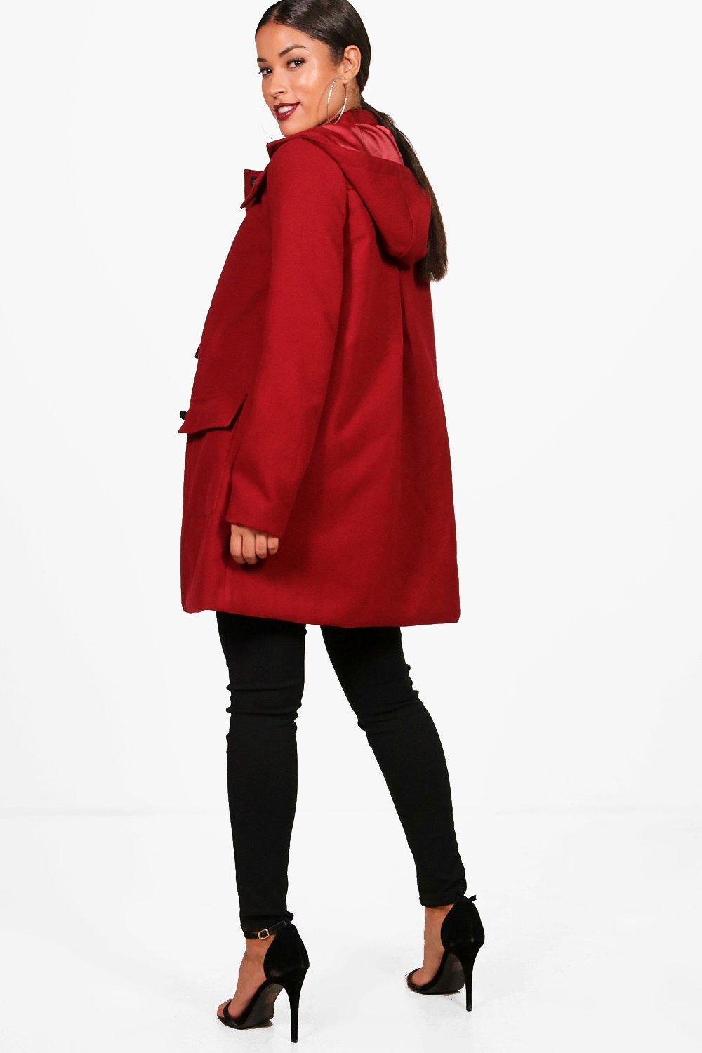 Maternity duffle coat hotsell