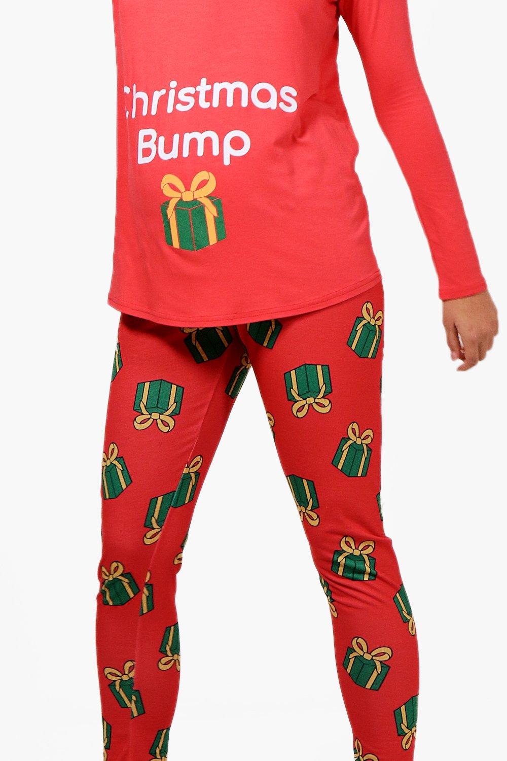 Maternity Christmas Bump Pyjama Set