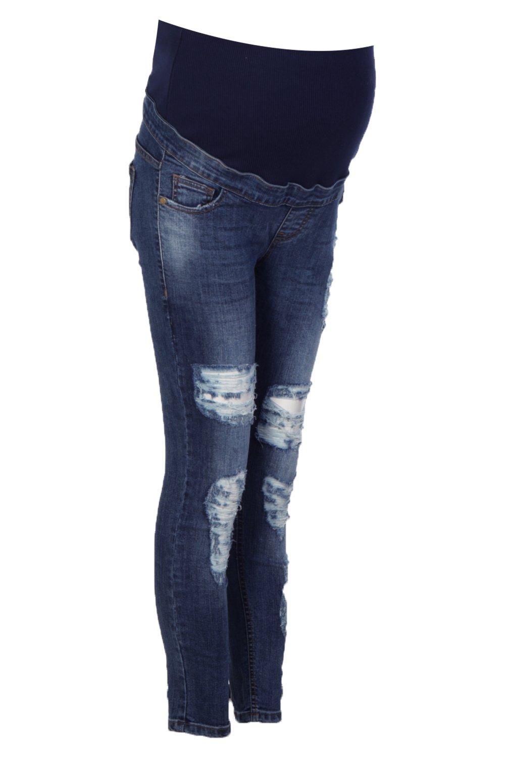 maternity jeans boohoo