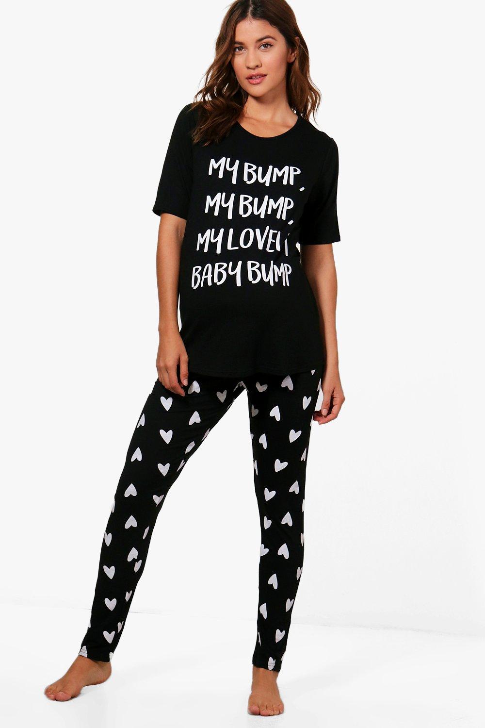 Baby bump pjs hotsell