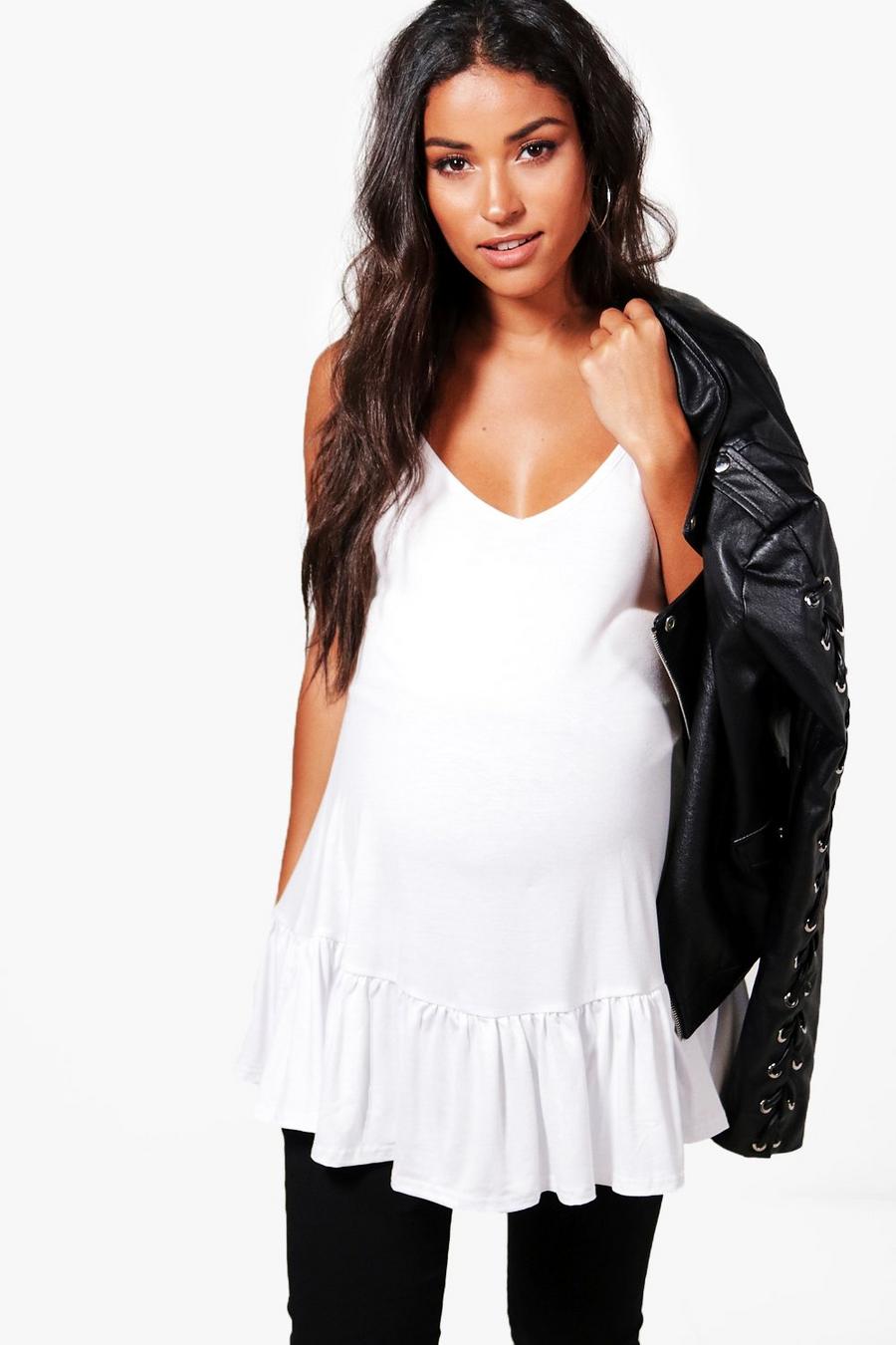 Maternity  Frill Hem Cami Top image number 1