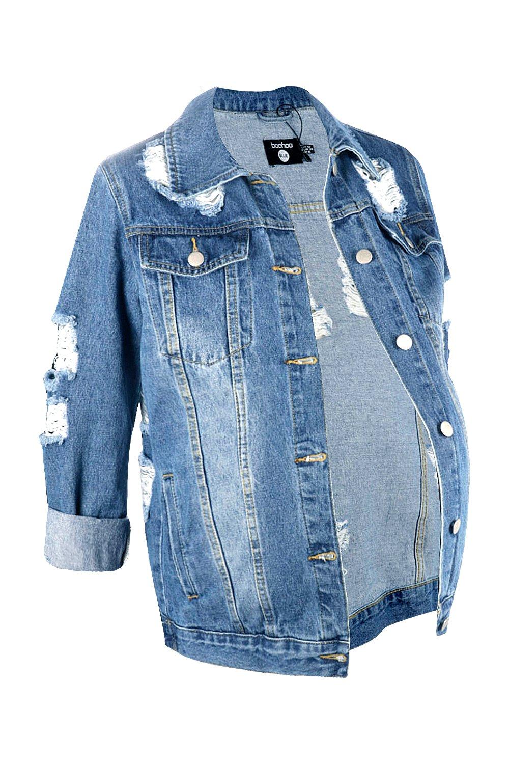 Maternity shop denim jacket