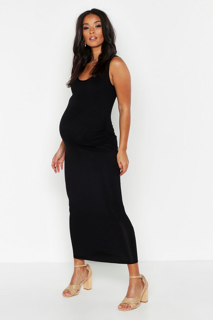 Maternity  Basic Midaxi Dress image number 1
