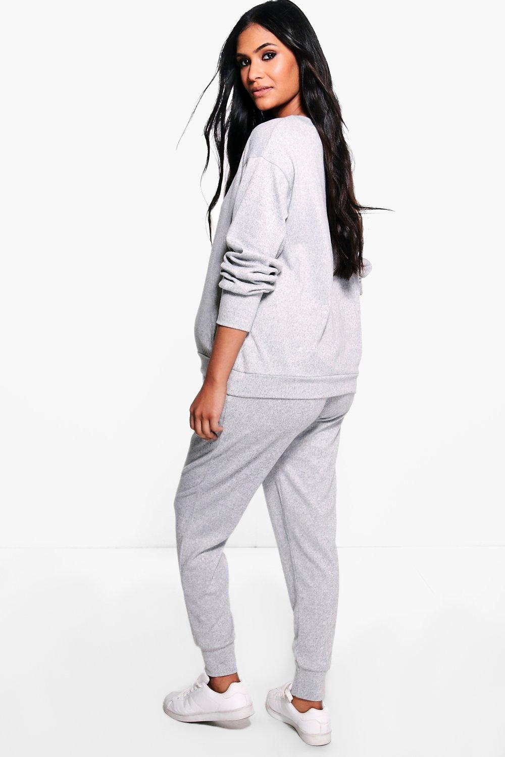 Ensemble de grossesse jogging et sweat confort