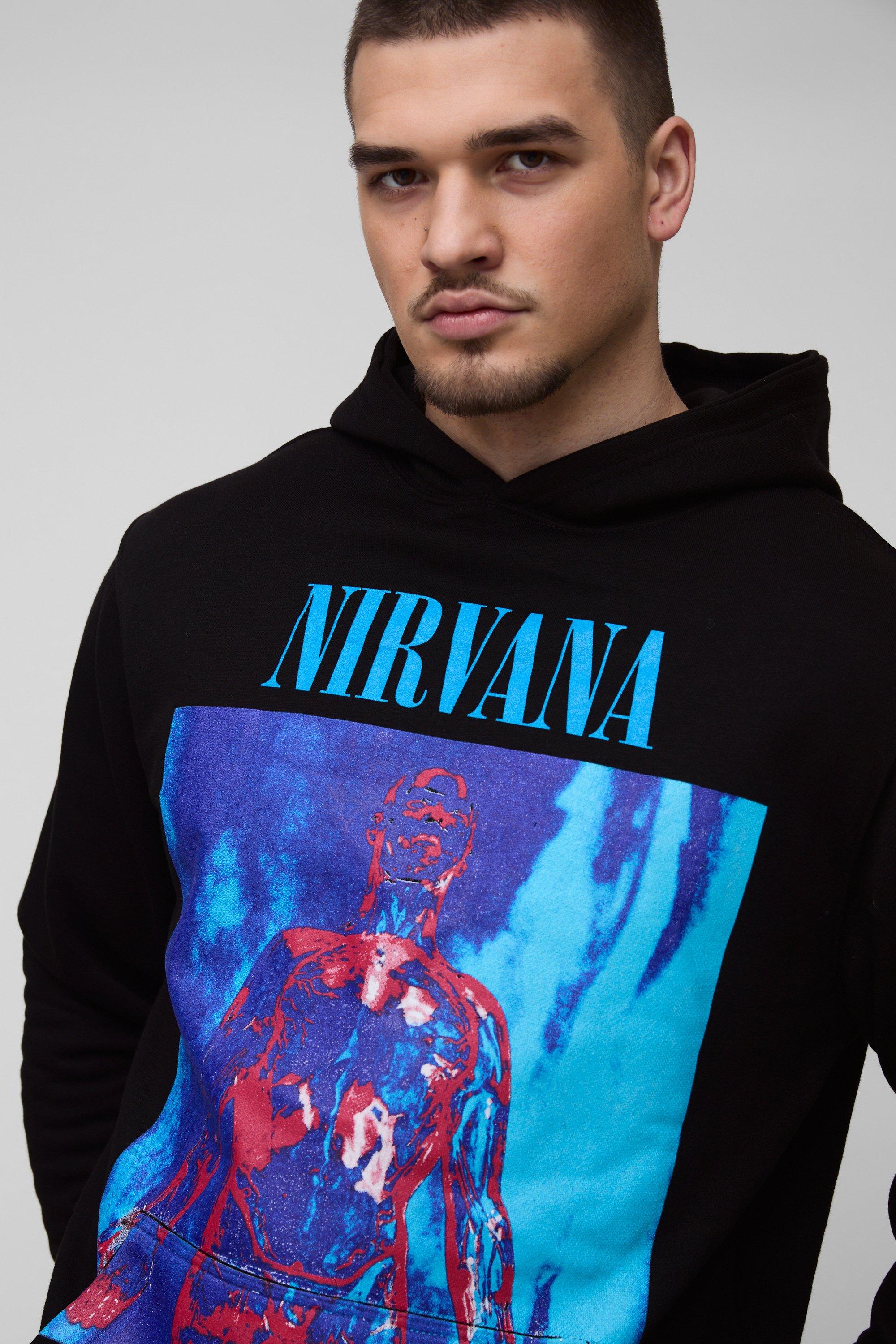 Black nirvana hoodie sales