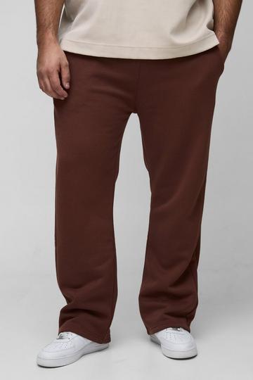 Plus Relaxed Fit Gusset Jogger chocolate