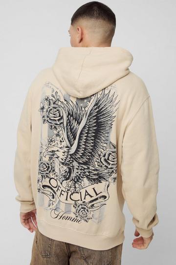 Official Vogel En Rozen Hoodie Met Print sand