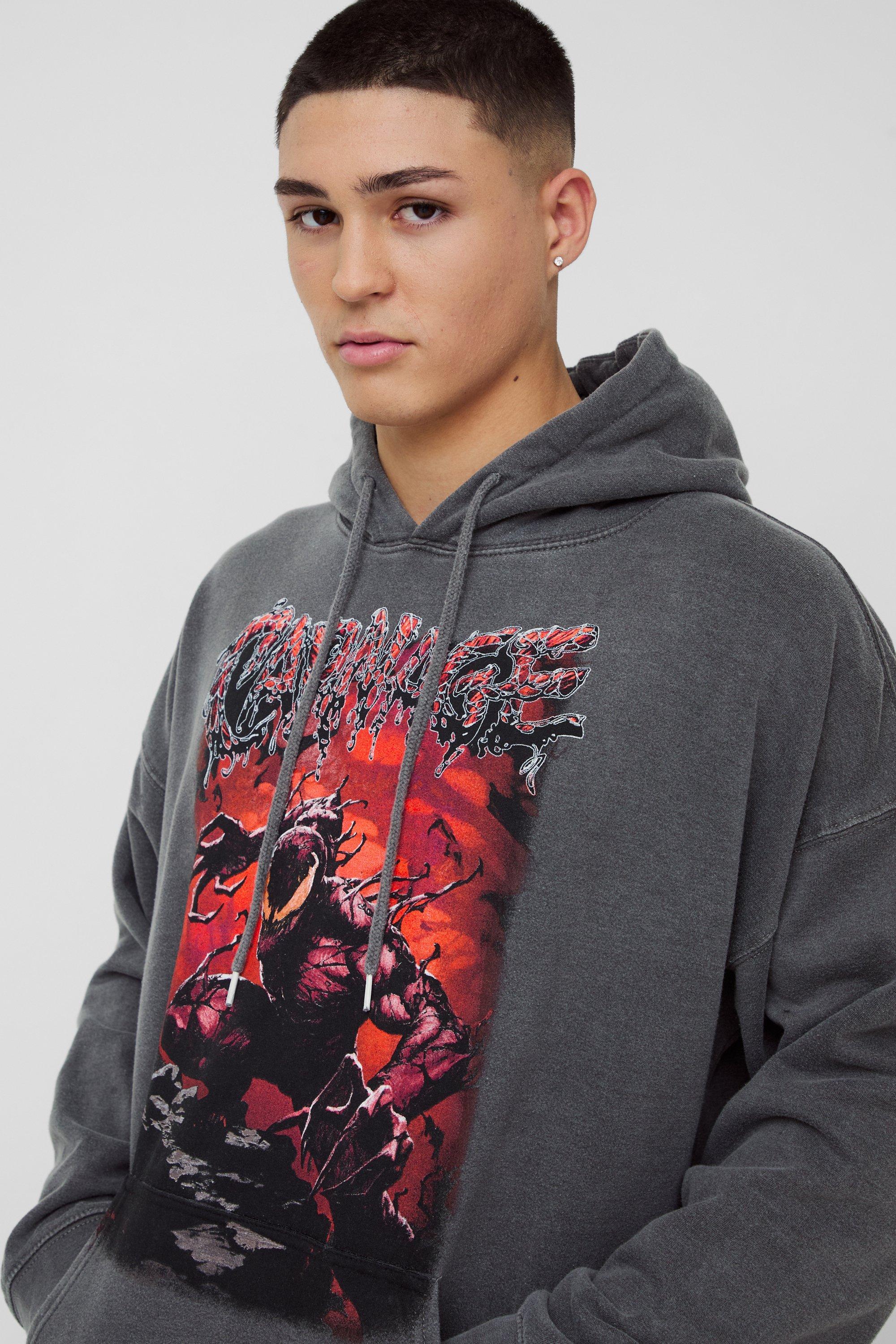 Carnage zip up hoodie deals