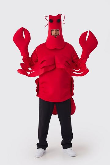 Lobster Fancy Dress Costume red