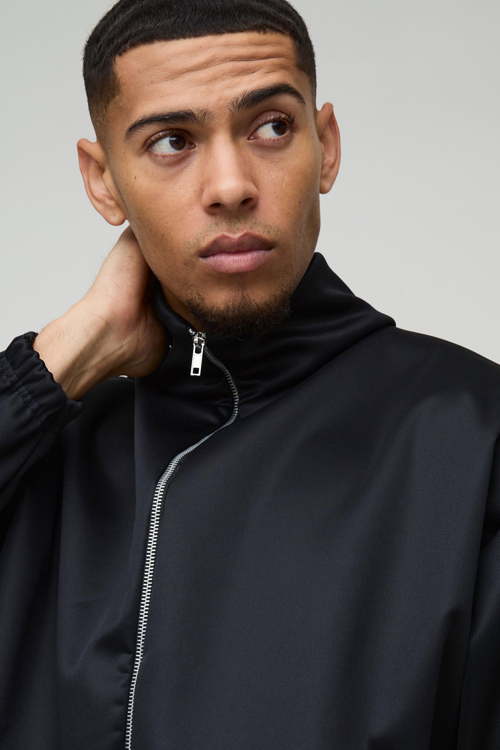 【boohoo】★Extreme Oversized Boxy Scuba Zip ThroughJacket★ Hoodies & Sweatshirts | Extreme Oversized Boxy Scuba Zip