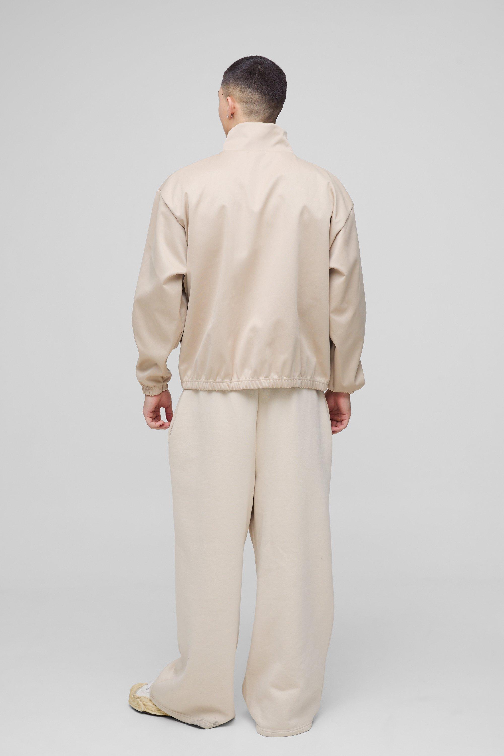 【boohoo】★Extreme Oversized Boxy Scuba Zip ThroughJacket★ Extreme Oversized Boxy Scuba Zip Through Jacket | boohoo USA