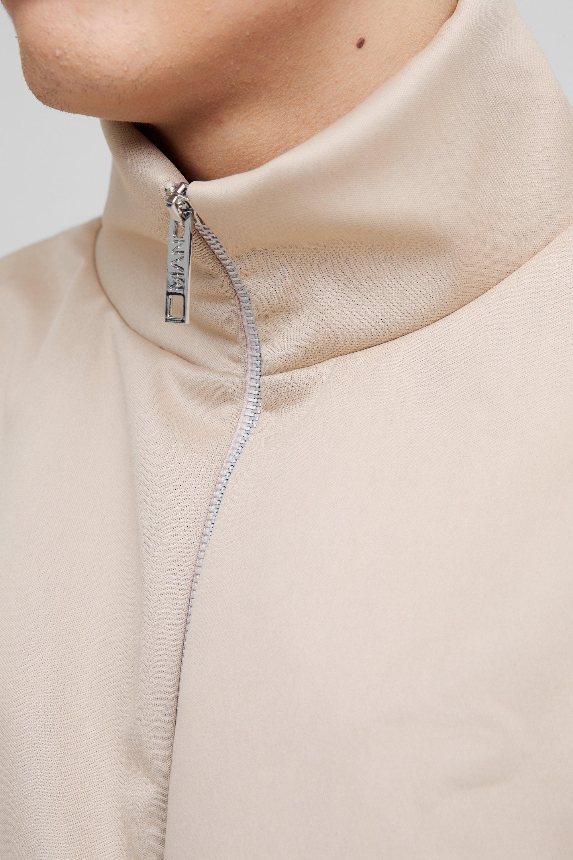 【boohoo】★Extreme Oversized Boxy Scuba Zip ThroughJacket★ Hoodies & Sweatshirts | Extreme Oversized Boxy Scuba Zip