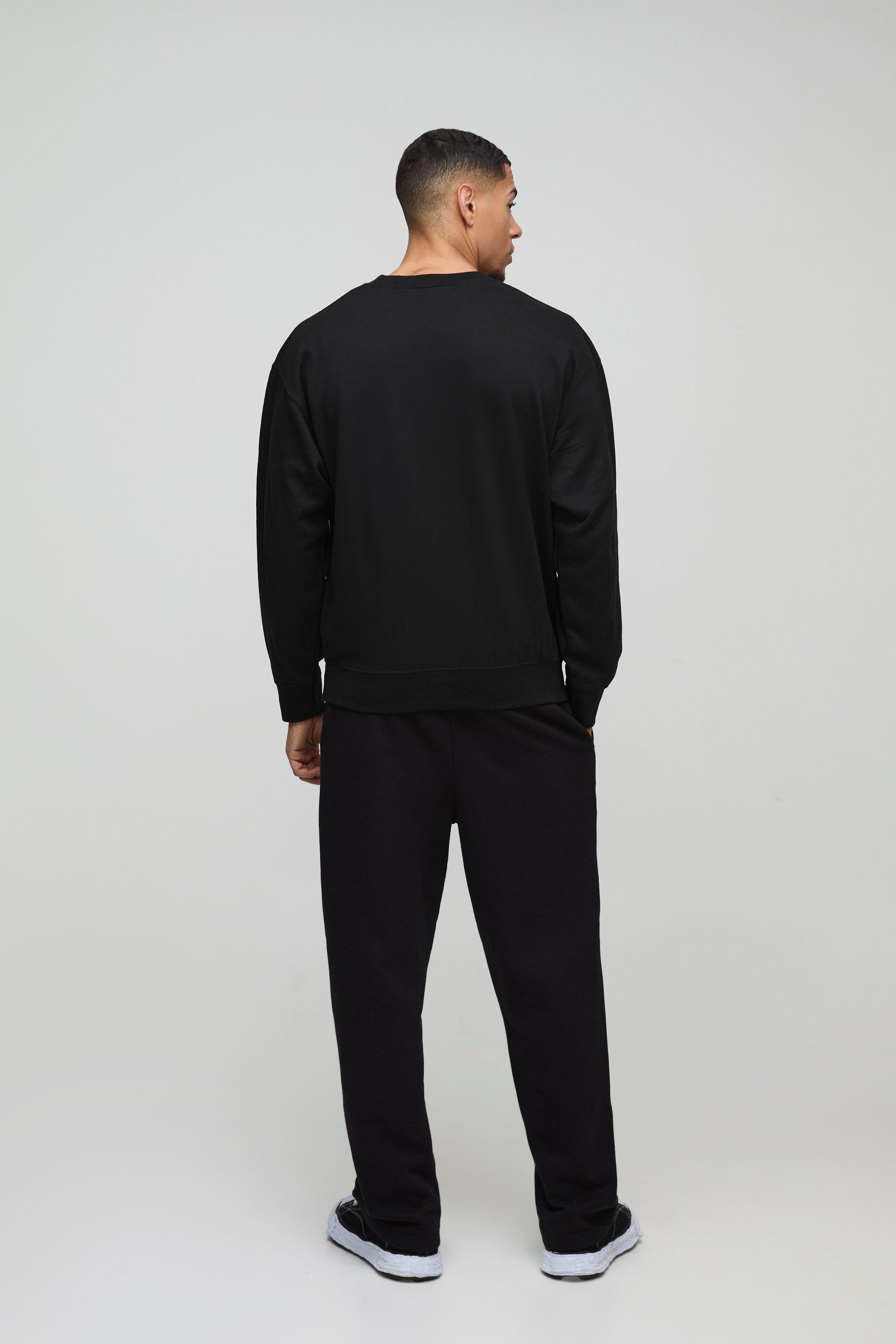 boohoo OVERSIZED TUPAC LICENSE プリント スウェットシャツ 黒 Boohoo NAR