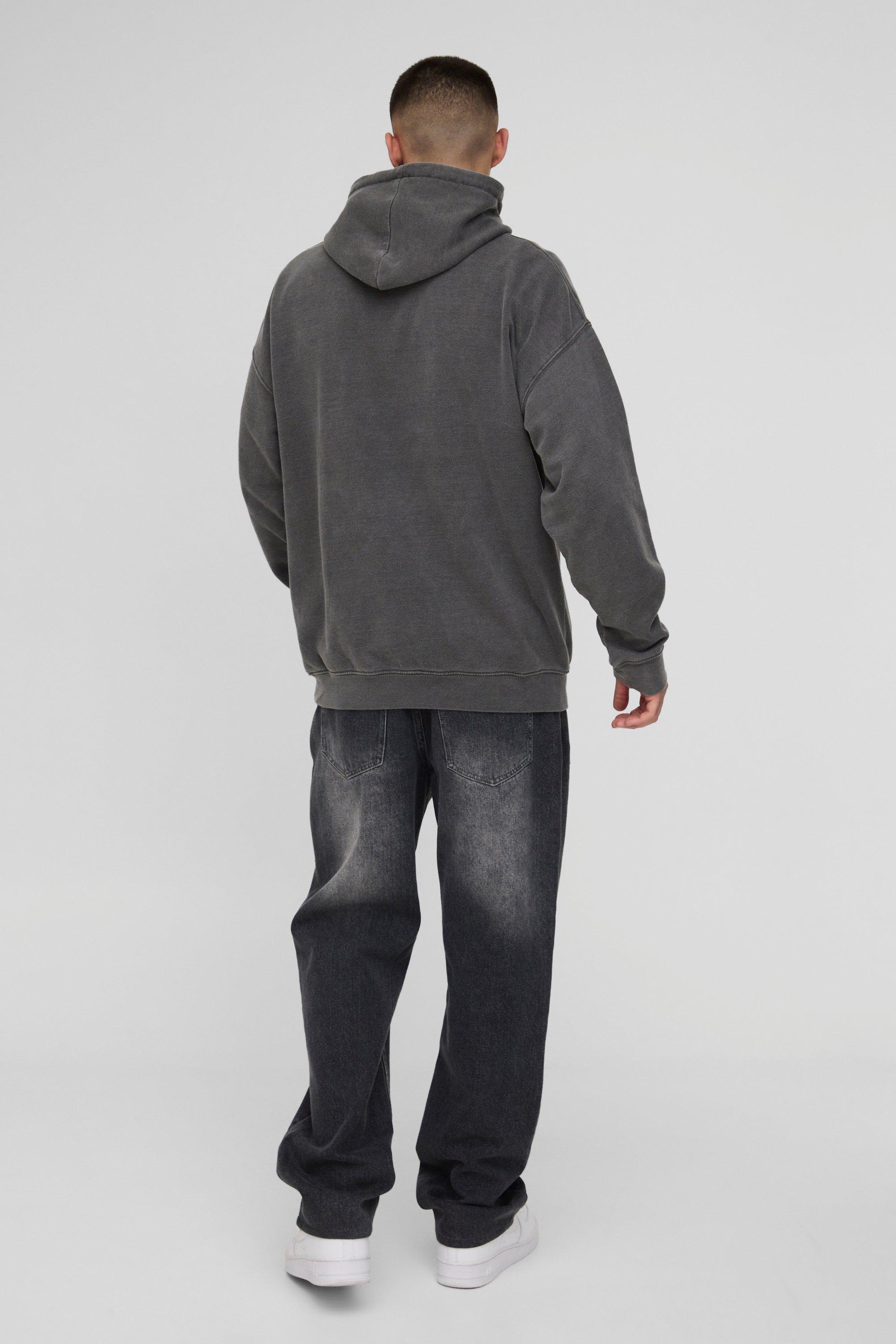 Oversized Wash Marvel Dr Doom License Print Hoodie | boohoo FI