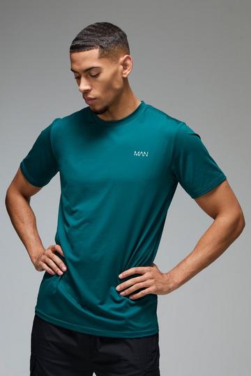 Man Active Regular Fit Performance T-shirt teal