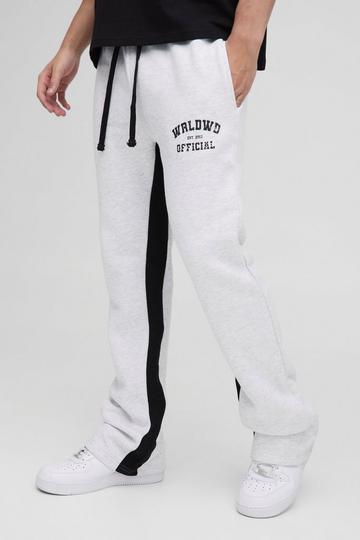 Slim Official Gusset Joggers ash grey