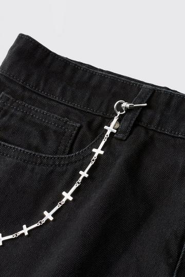 Cross Jean Chain silver