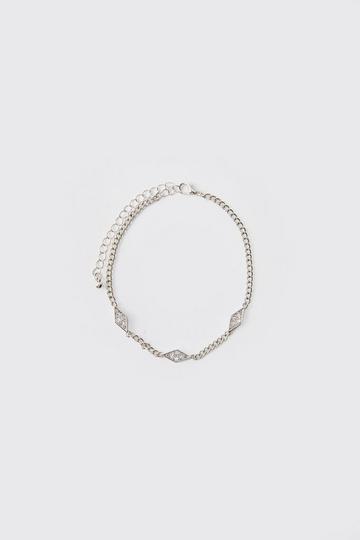 Vergulde Armband silver