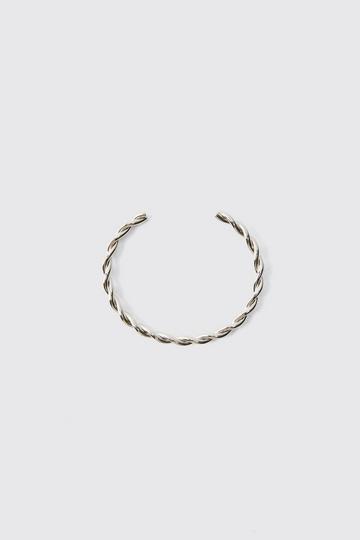 Ronde Zilveren Armband silver